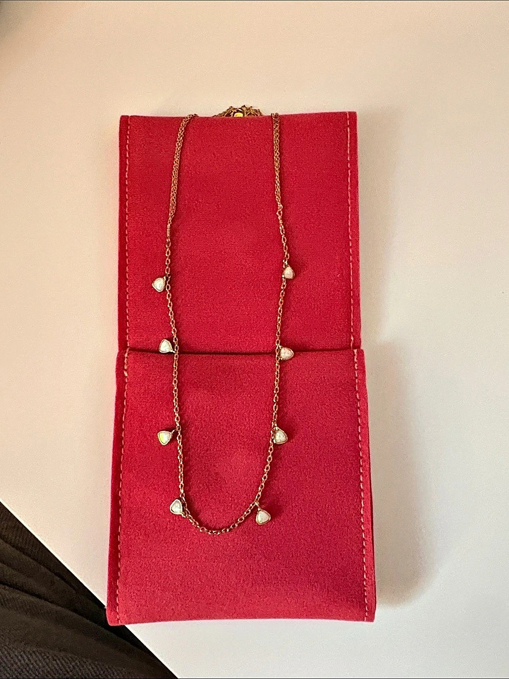 Set & Stones Lab Grown Opal Necklace